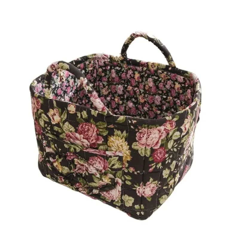 Foldable Fabric Storage Basket with Frame for Home Organization and Underwear Storage - Image 15