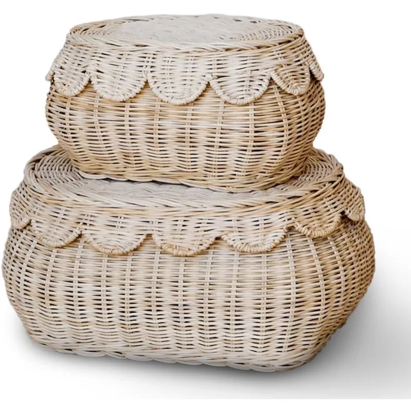 Round Wicker Baskets