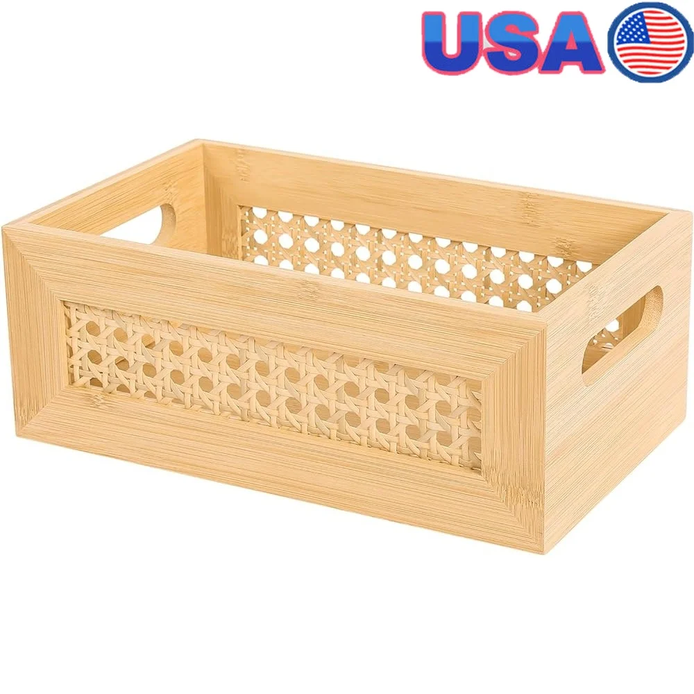 Wicker Baskets with Handles