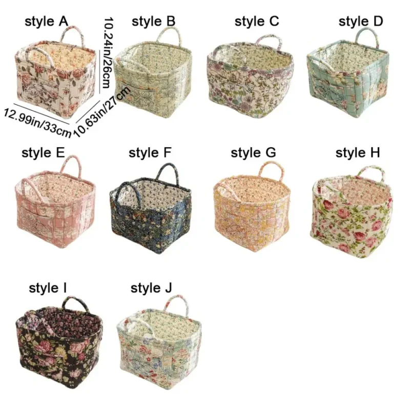 Foldable Fabric Storage Basket with Frame for Home Organization and Underwear Storage - Image 6