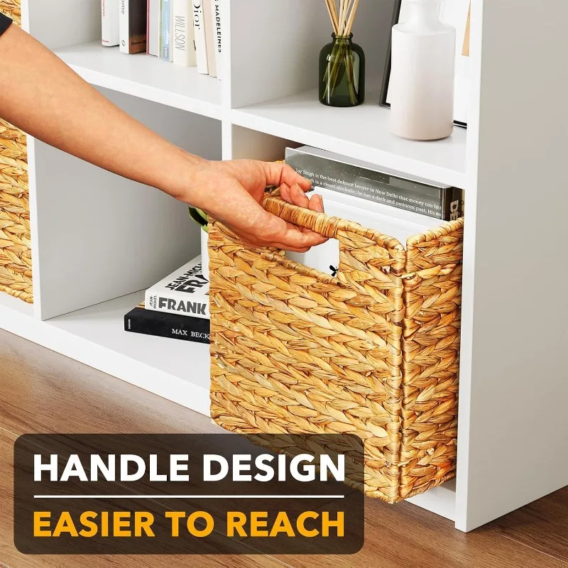 Natural and woven materials showcasing versatility in multi-purpose storage baskets for both laundry and home organization